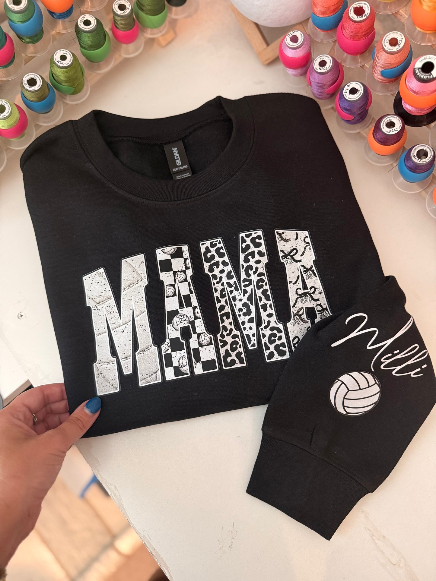 Mama Volleyball (with sleeve)