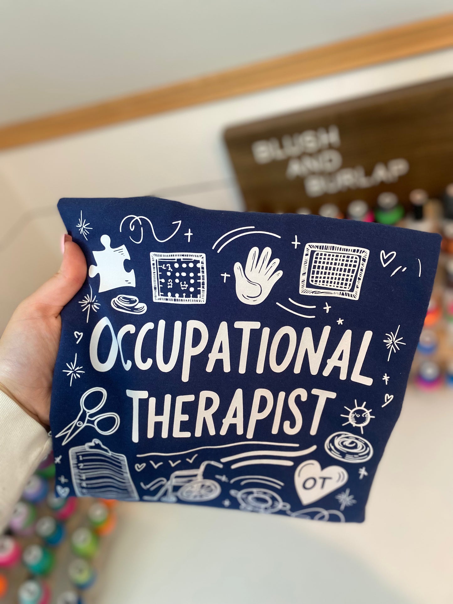 Occupational Therapist Geriatric Doodle