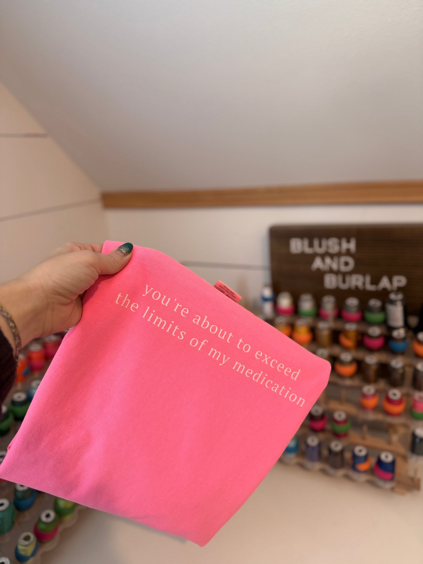 You're about to Exceed the limits of my Medication