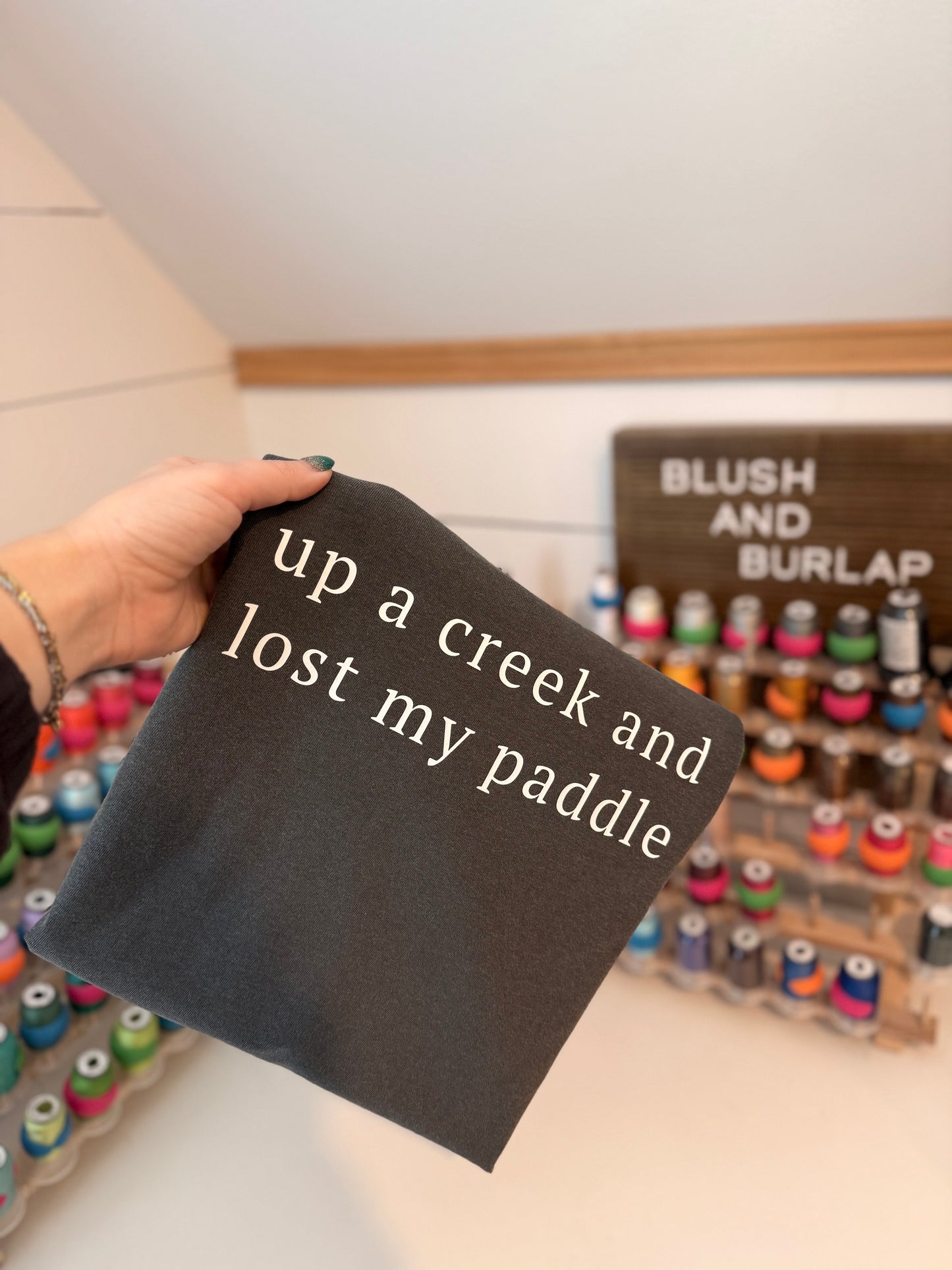 Up a Creek and Lost my Paddle