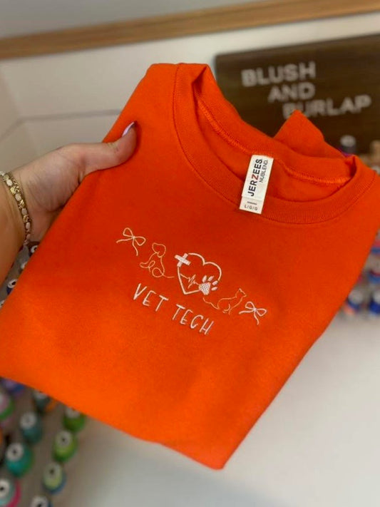Vet Tech Icons - Embroidered