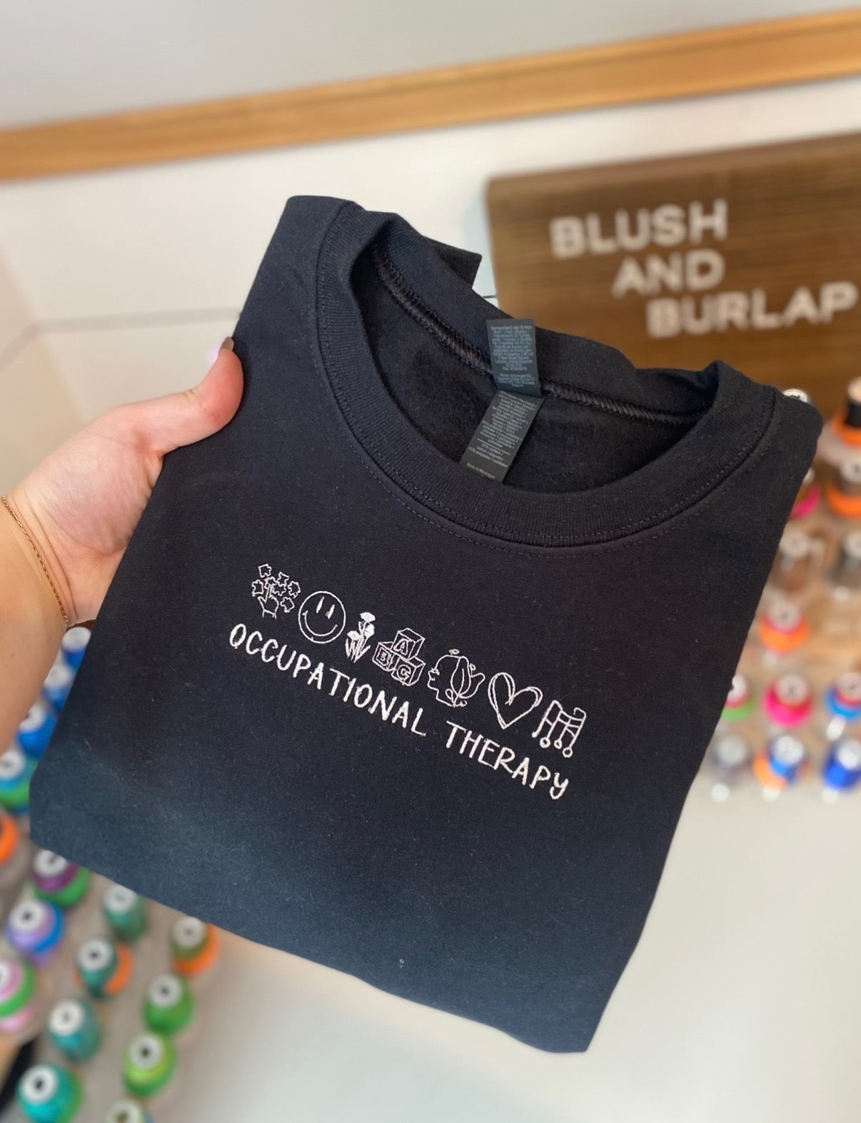 Occupational Therapy Life Icons - Embroidered