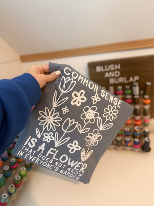 Common Sense is a Flower