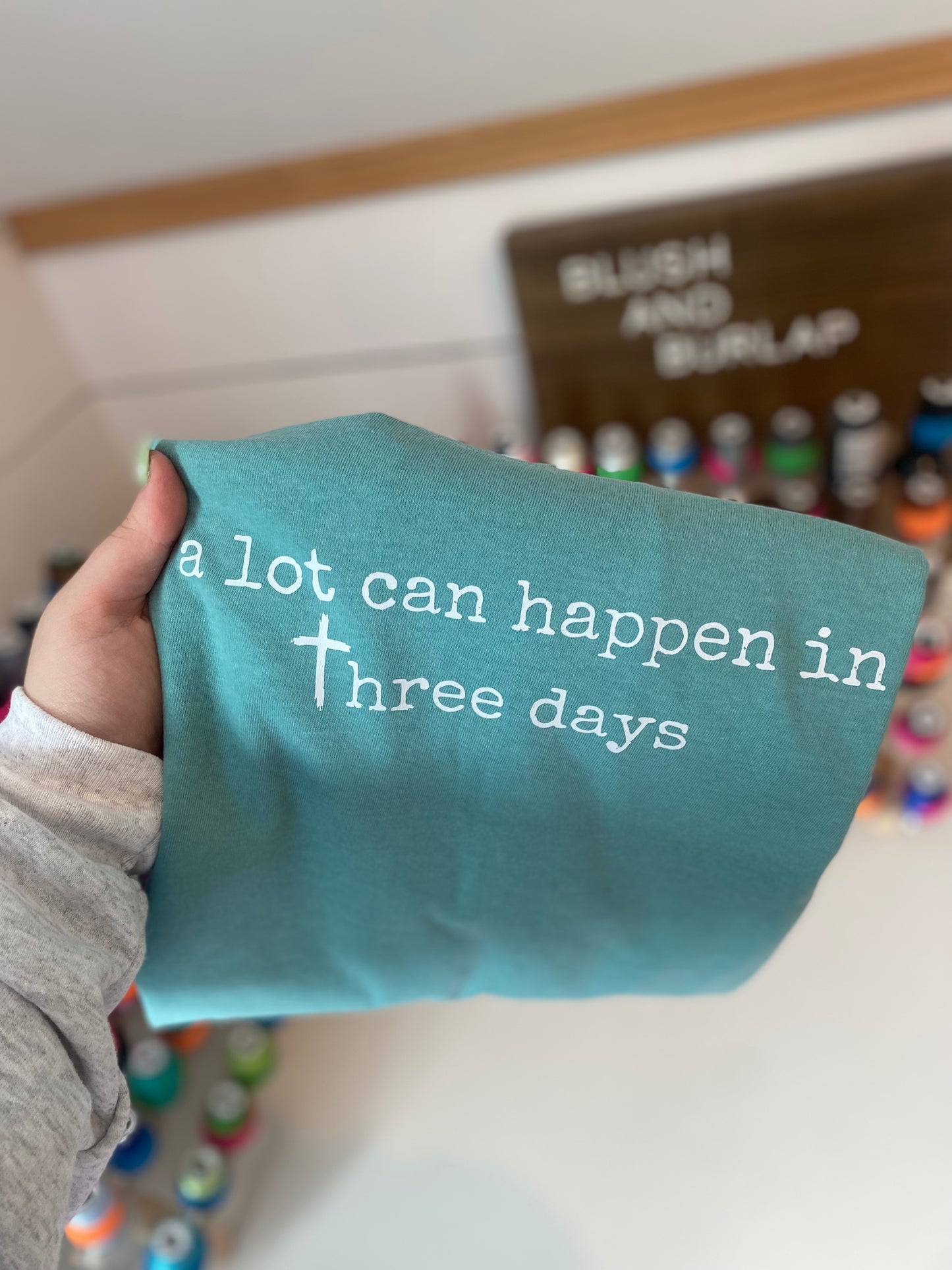 Alot Can Happen in Three Days