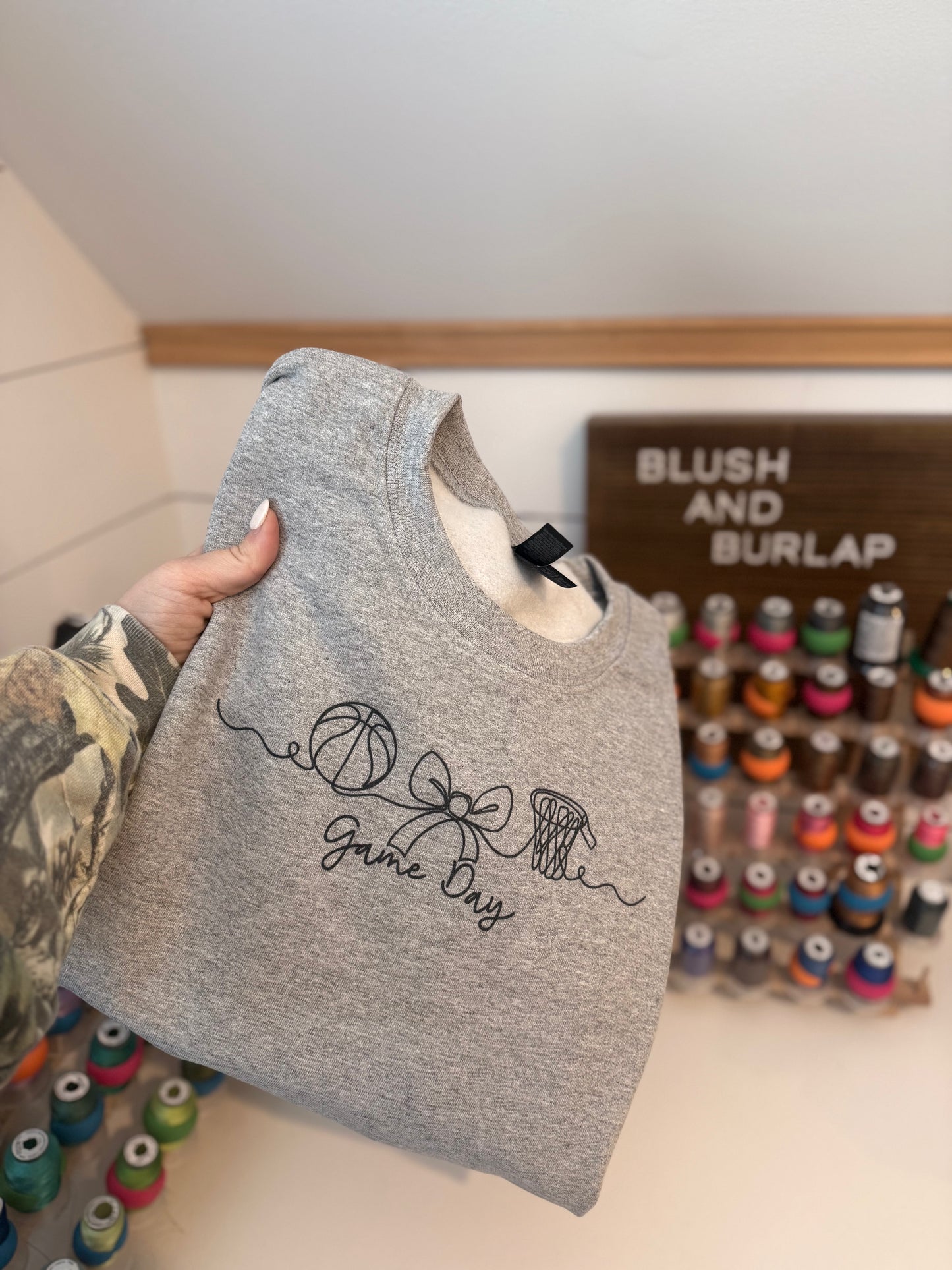 Game Day Basketball Coquette