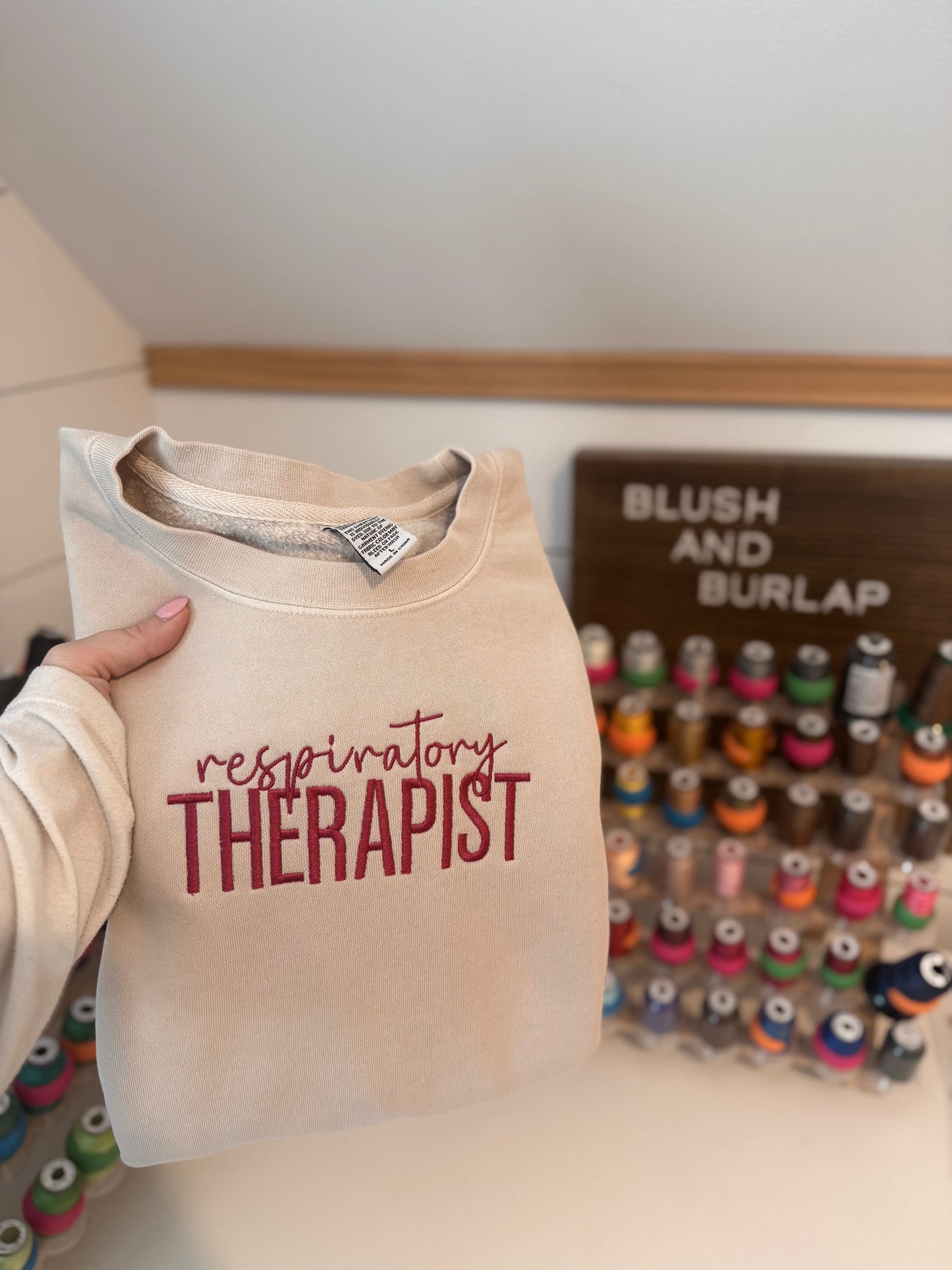 Respiratory Therapist - Embroidered