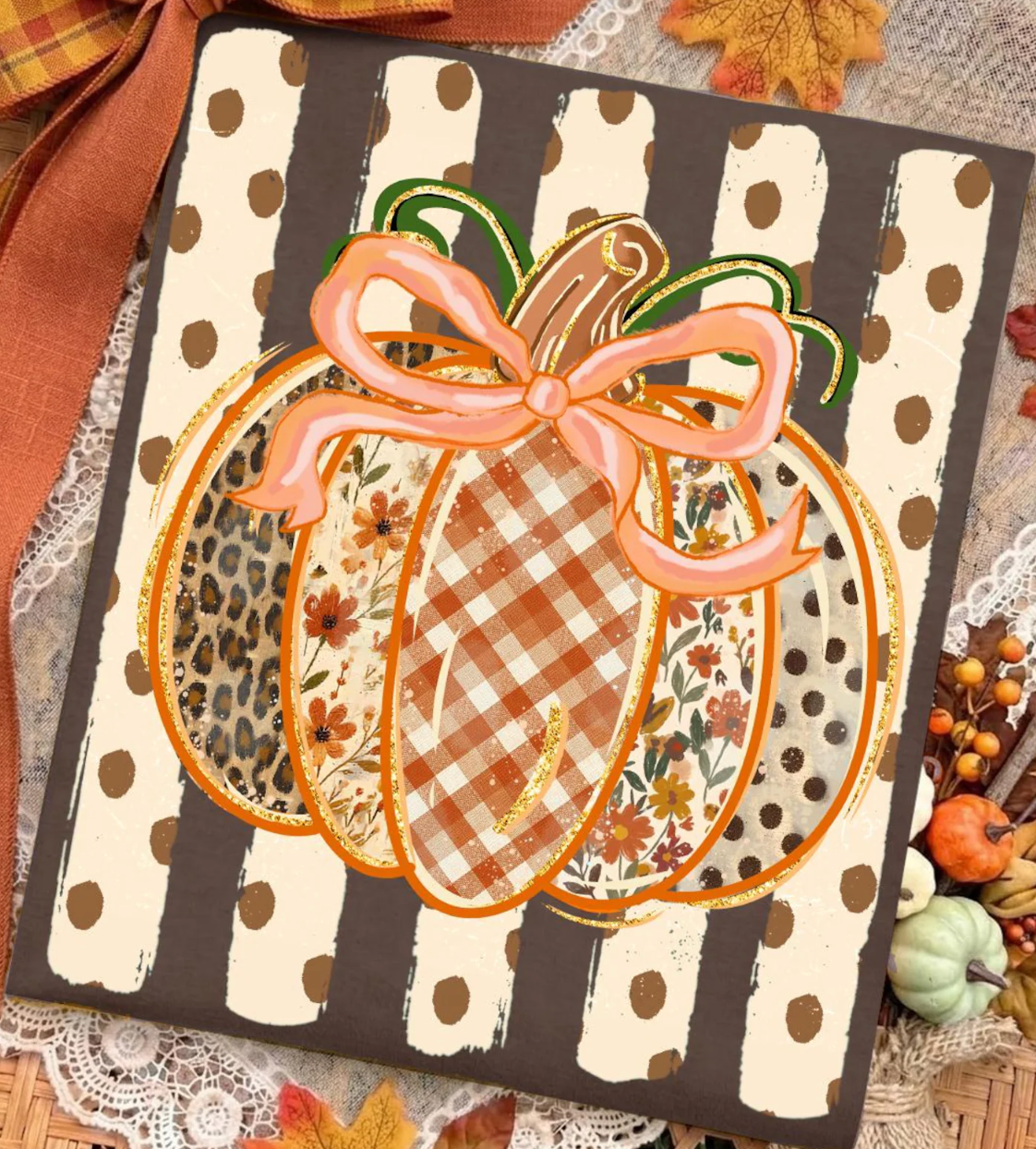Patterned Pumpkin