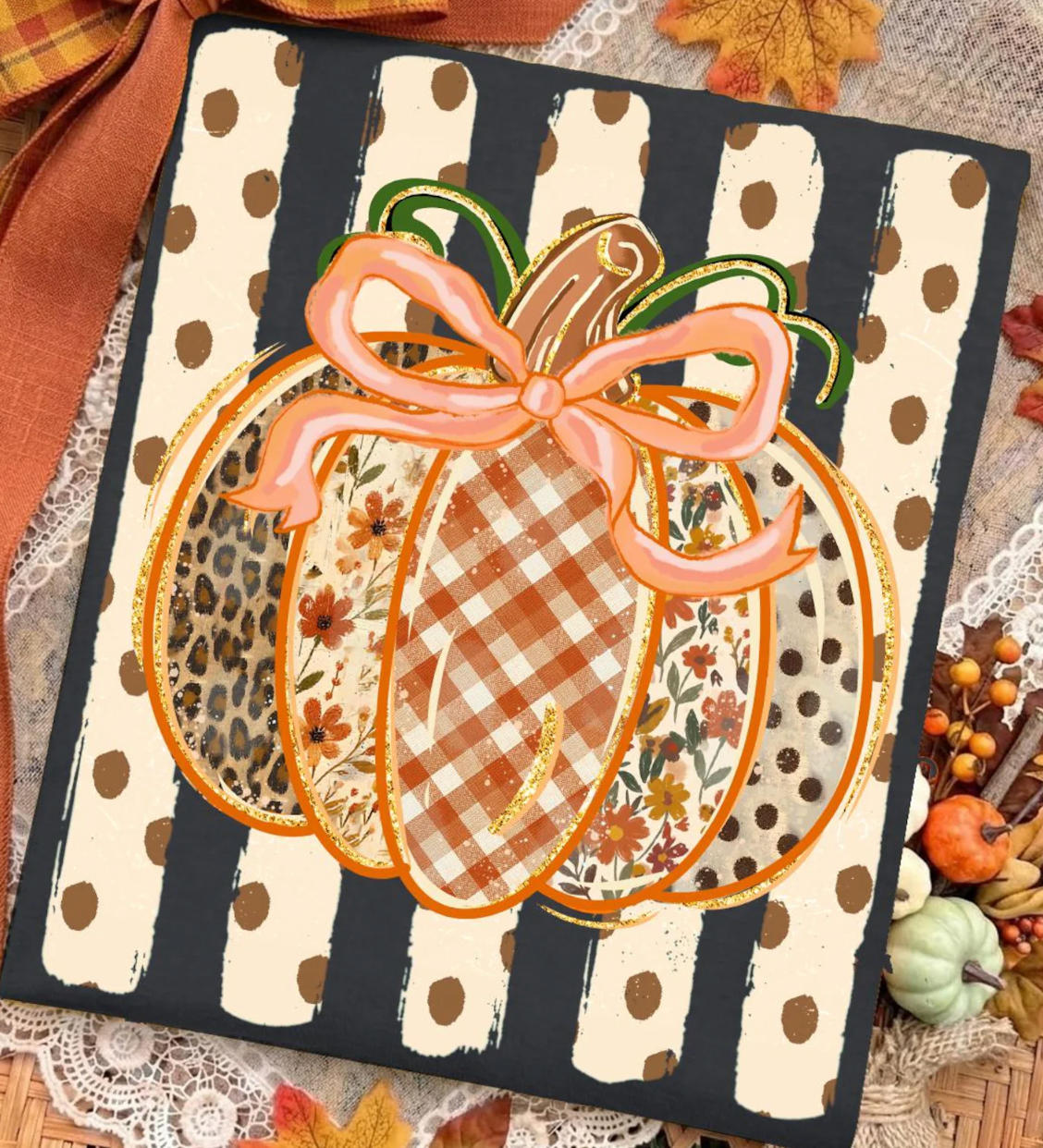 Patterned Pumpkin